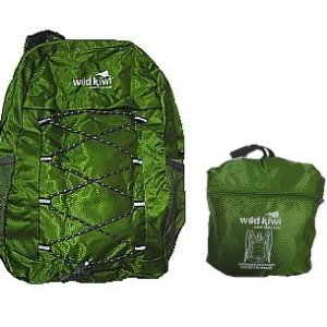 Wild Kiwi Packable Backpack Green